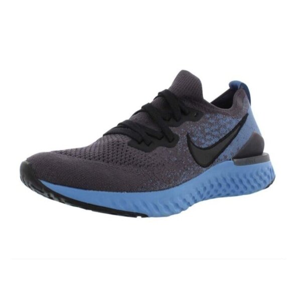 Nike Other - Nike Epic React Flyknit 2 Purple Blue Black Running Athletic Sneakers Men's 8.5